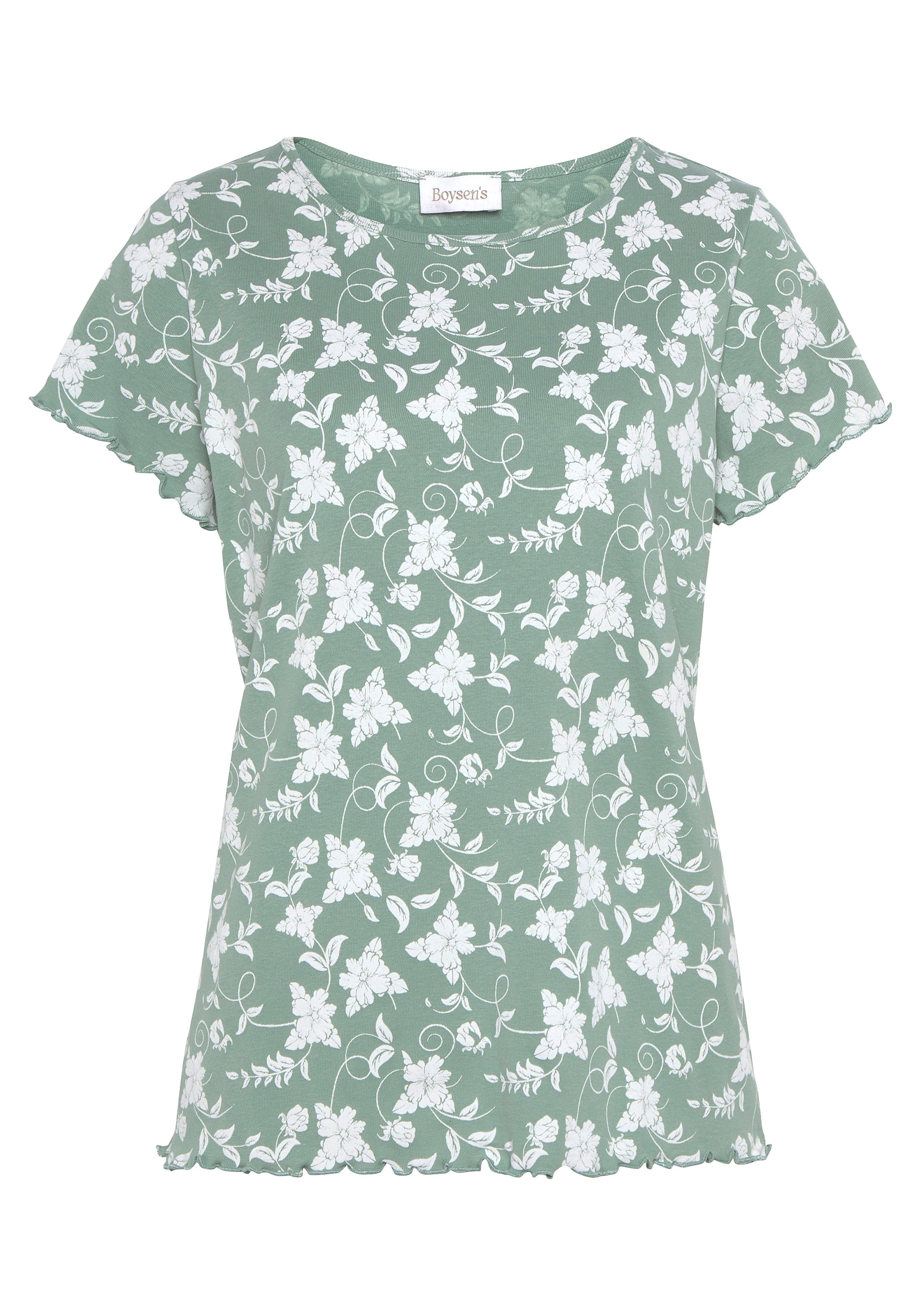 Boysen's T-Shirt, mit Wellenkanten  NEUE  KOLLEKTION kaufen