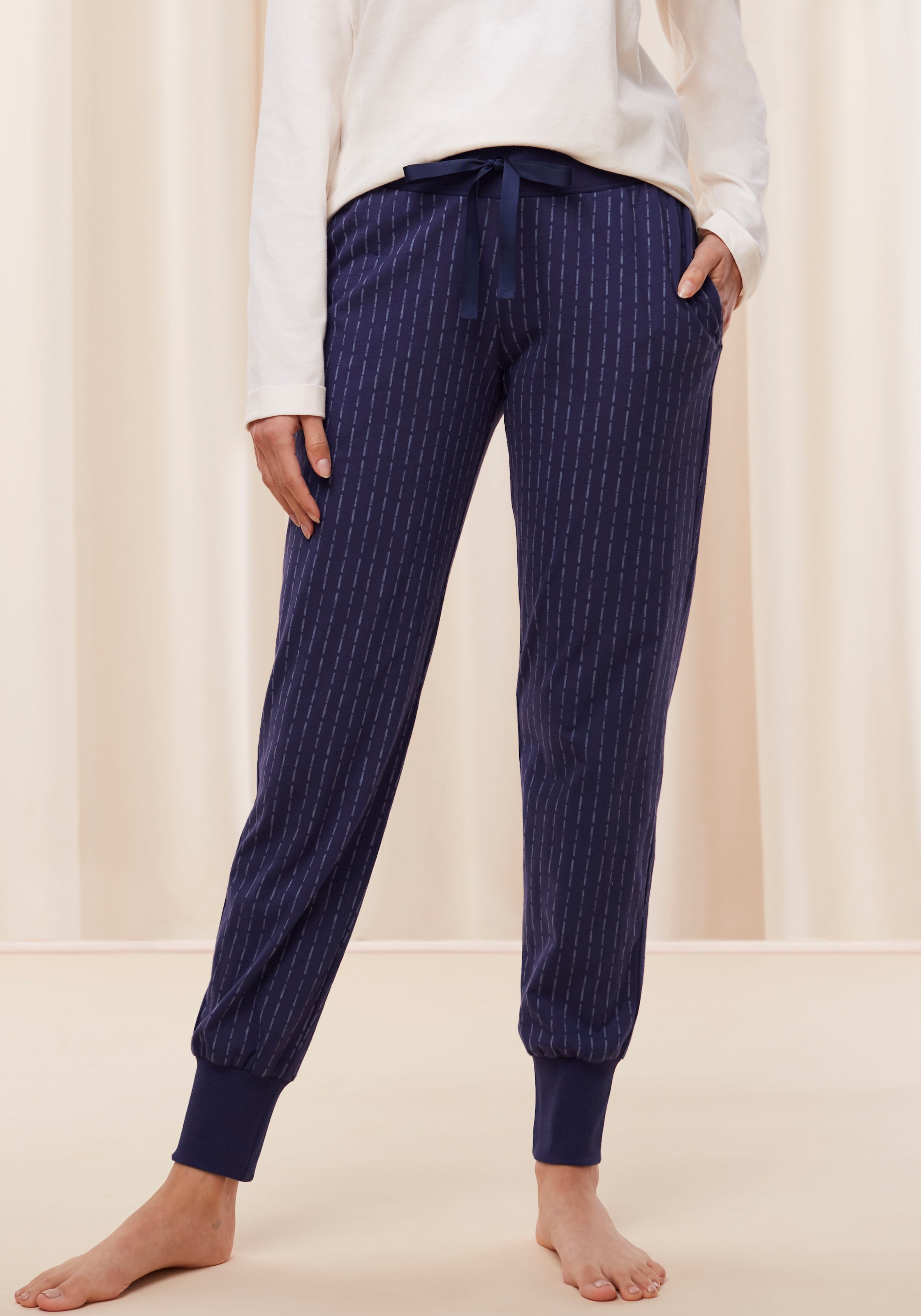 Triumph Schlafhose »Mix auf X«, bedruckt Wäsche Pyjamahose bestellen 02 Jersey & & Trousers Rechnung Match