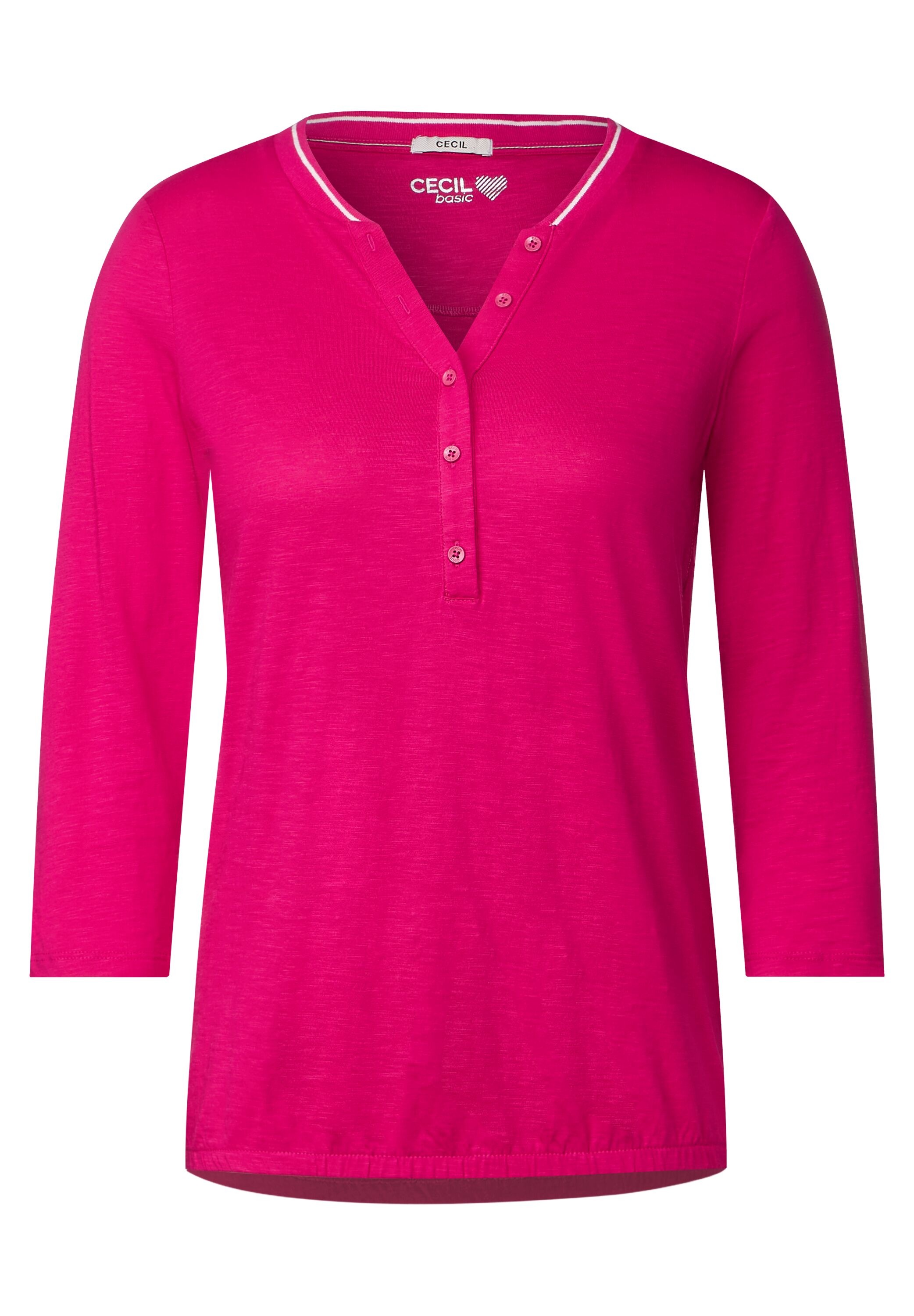 Cecil 3/4-Arm-Shirt, in Unifarbe kaufen