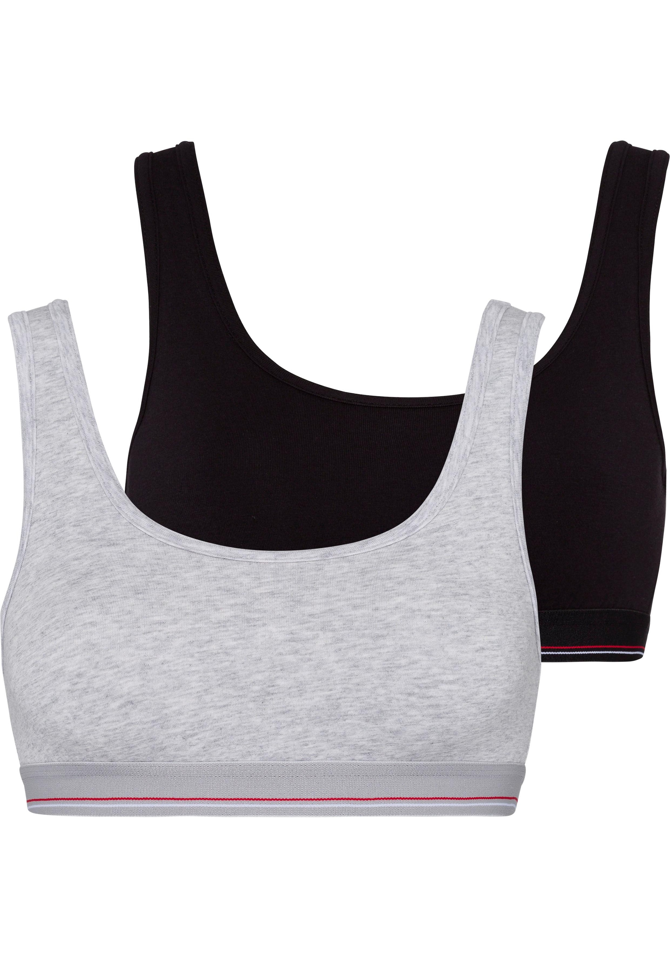 H.I.S Bustier, (Packung, 2 Stück), mit weichem Unterbrustgummi kaufen