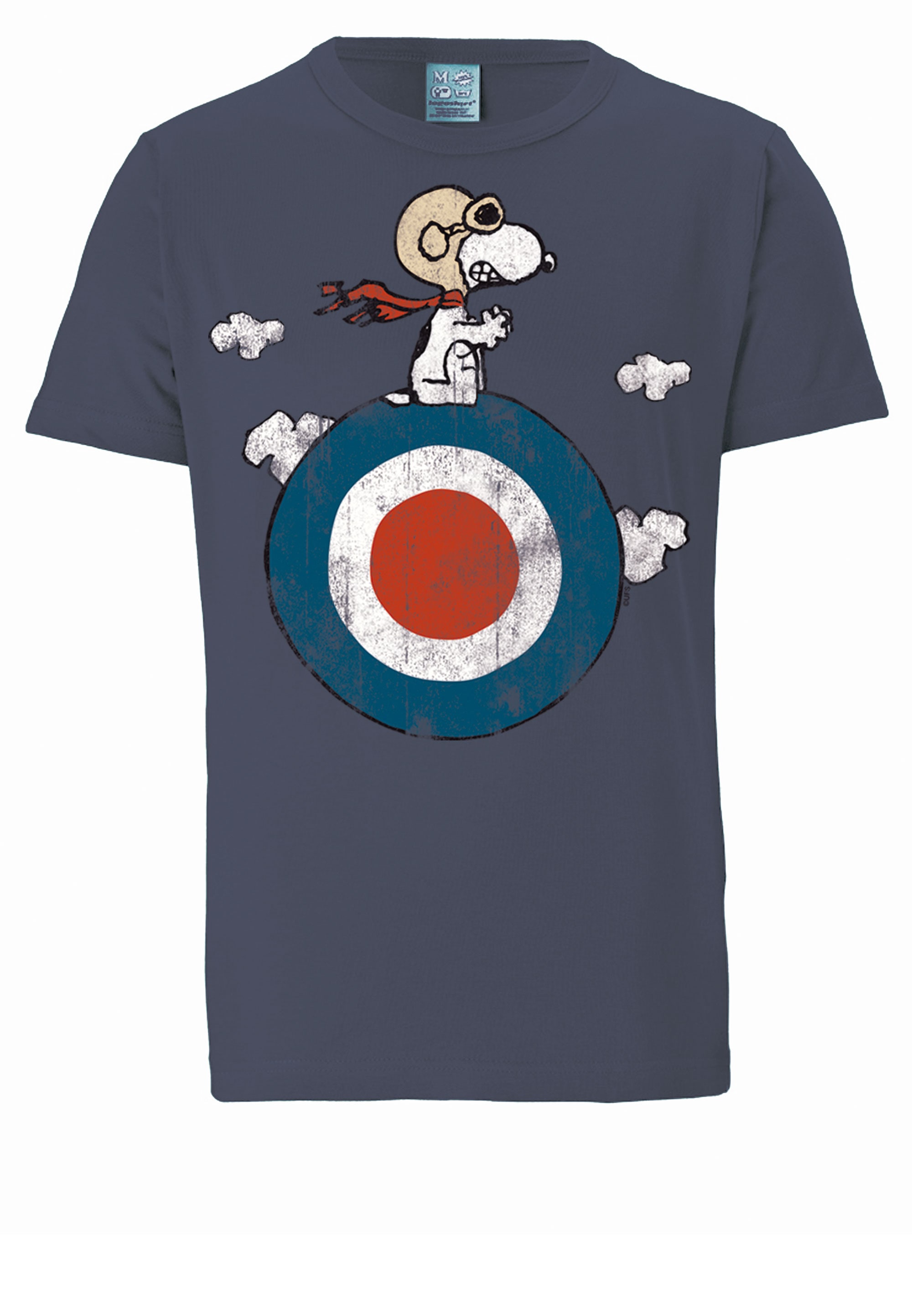 T-Shirt lizenziertem »Peanuts kaufen Print - LOGOSHIRT Snoopy«, mit