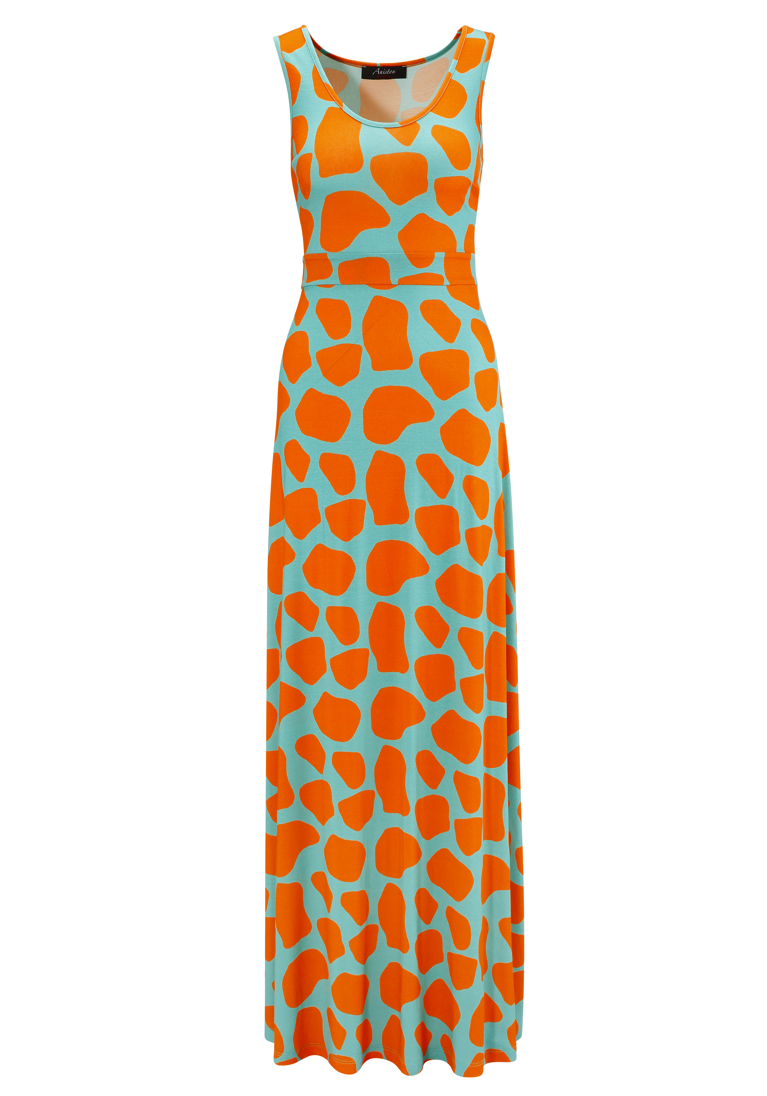 Sommerkleid, mit extravagantem, farbintensivem Druck