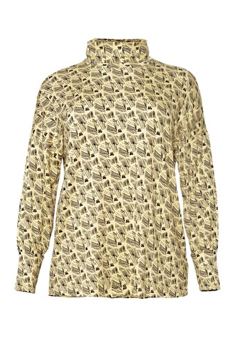Sheego Langarmshirt »Langarmshirt«, mit Rollkragen und Alloverprint kaufen