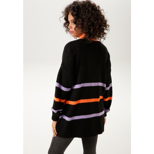 Aniston CASUAL Strickjacke, mit farbenfrohen Streifen - NEUE KOLLEKTION  online kaufen | I\'m walking