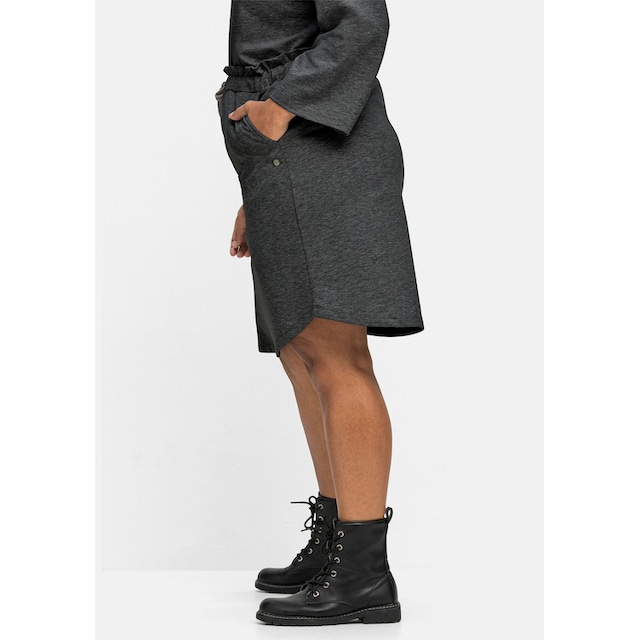 Sheego Jerseyrock »Große Größen«, mit hohem Bund und seitlichen Taschen  kaufen | I\'m walking