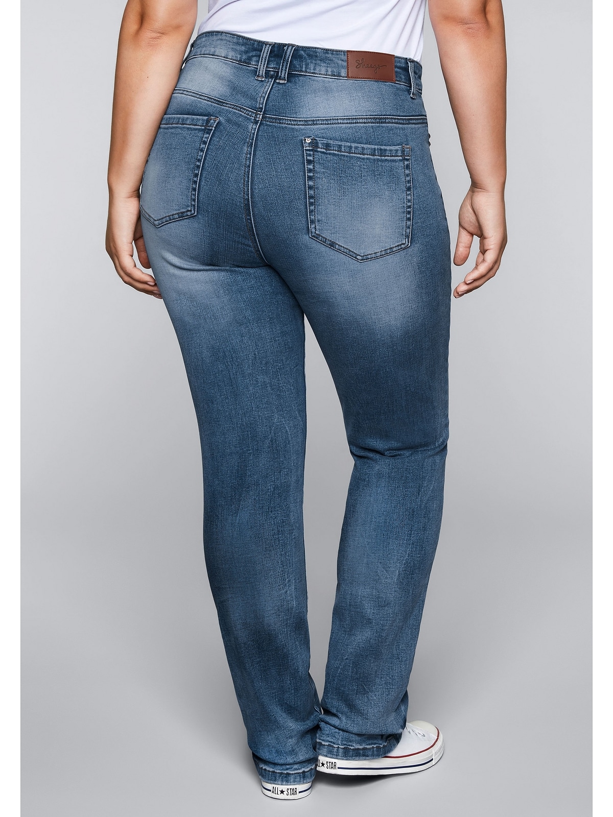 bestellen Jeans Bodyforming-Effekt Sheego mit Größen«, »Große Gerade