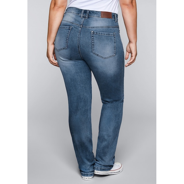»Große Jeans Gerade mit Sheego bestellen Größen«, Bodyforming-Effekt