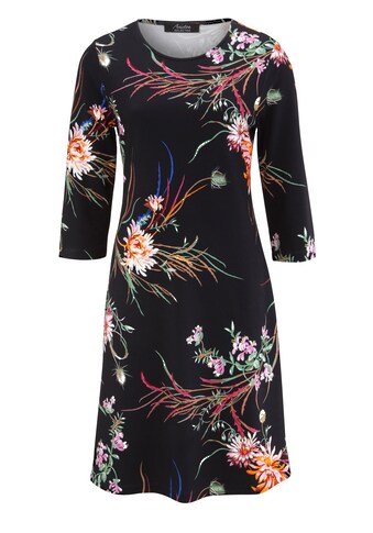Aniston SELECTED Jerseykleid, mit farbenfrohem Blumendruck - NEUE KOLLEKTION kaufen