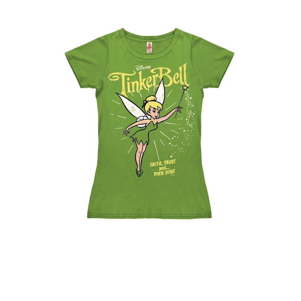 LOGOSHIRT T-Shirt Tinkerbell Pixie Dust mit schönem Disneymotiv