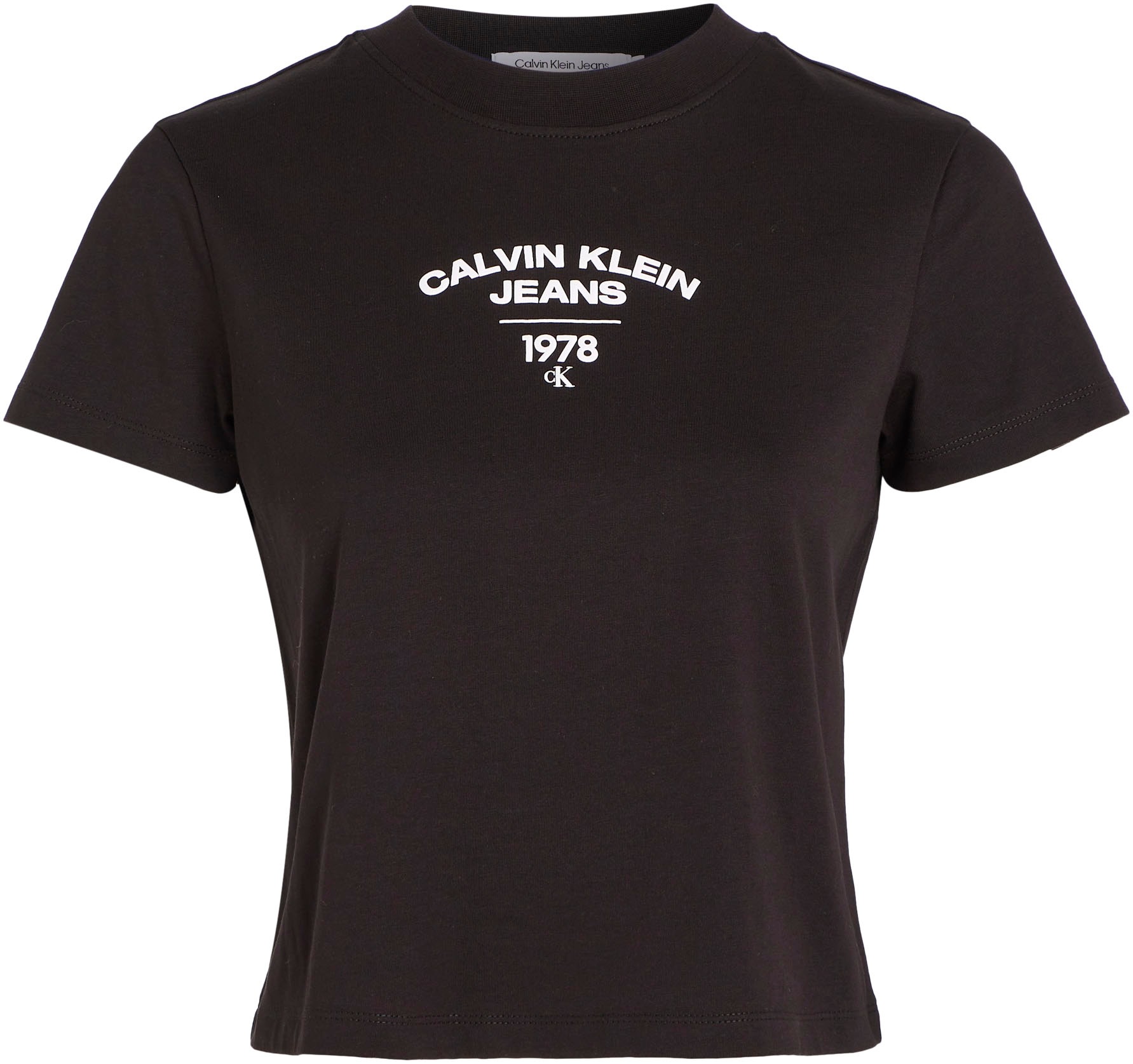 »VARSITY I\'m TEE« Klein BABY Jeans walking shoppen LOGO T-Shirt | Calvin
