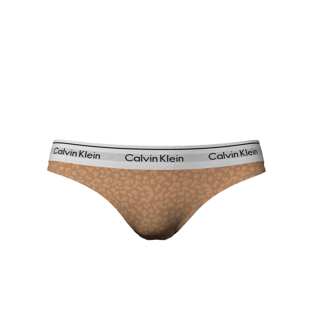 Calvin Klein Slip mit Calvin Klein Logoschriftzug auf dem Wäschebund