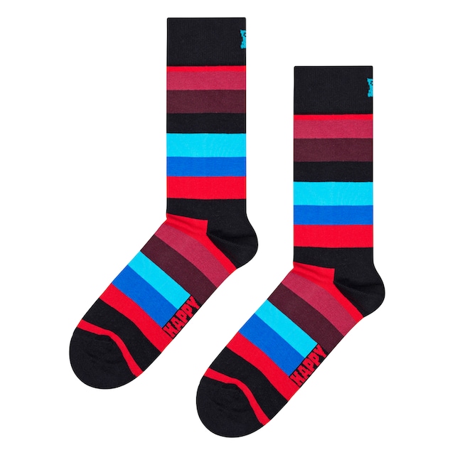Happy Socks Socken, (3 Paar), Big Dot & Faded Diamond & Strip Socks im  Onlineshop | I'm walking