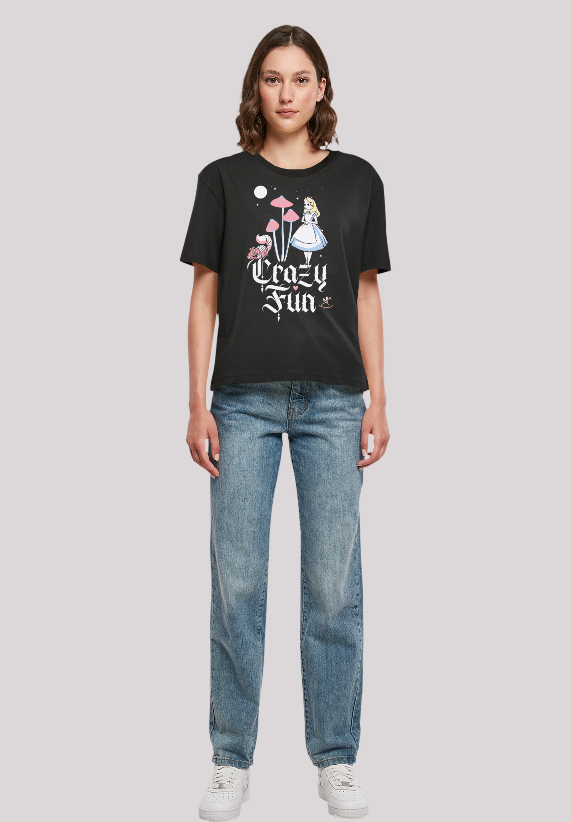 F4NT4STIC T-Shirt »Disney Alice im Wunderland Crazy Fun«, Premium Qualität  online kaufen | I\'m walking