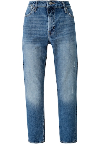 s.Oliver Boyfriend-Jeans, mit leichten destroyed Effekten kaufen