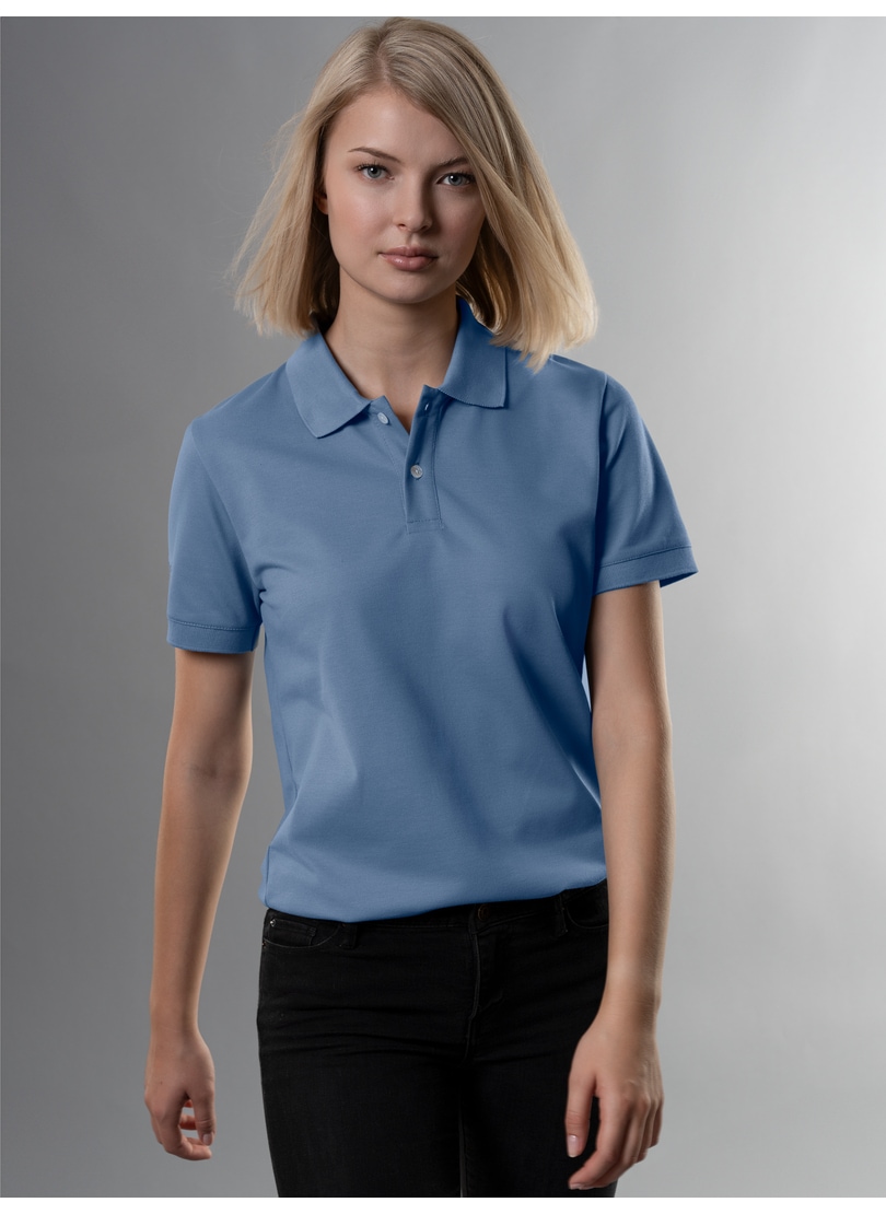 Trigema Poloshirt »TRIGEMA Slim Fit Poloshirt aus DELUXE-Piqué« online
