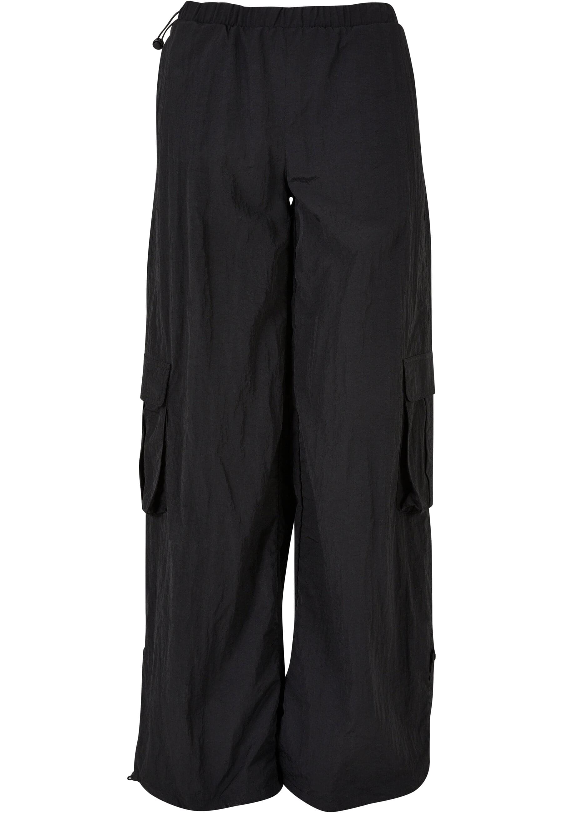 tlg.) Cargo Crinkle »Damen Nylon URBAN Wide CLASSICS Stoffhose Pants«, (1 online Ladies