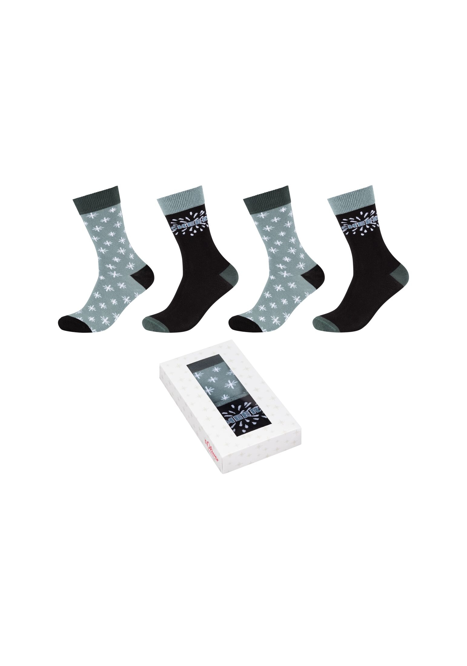 Socken walking kaufen Pack« online »Weihnachtssockenbox | 4er I\'m s.Oliver