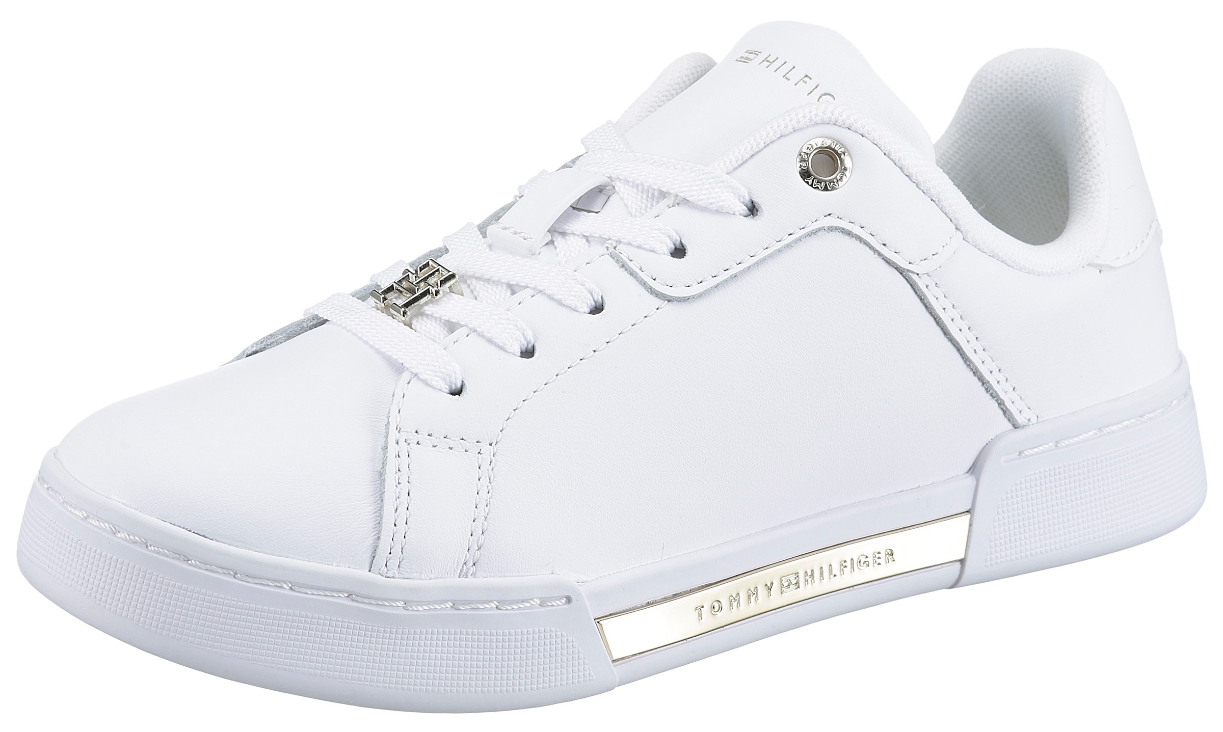 Tommy Hilfiger Sneaker »COURT SNEAKER GOLDEN TH«, mit goldfarbenen Details kaufen