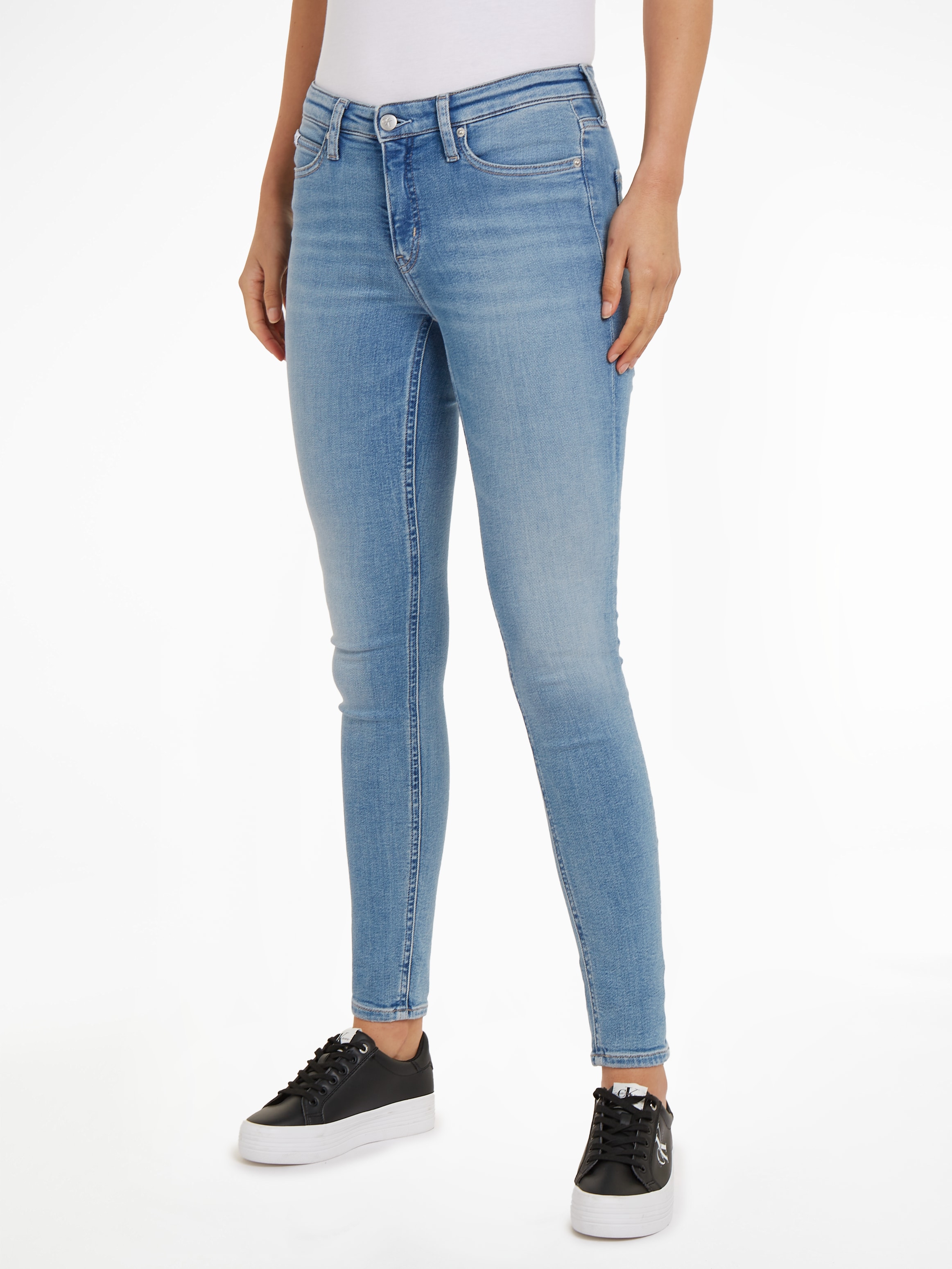 Calvin Klein Jeans Skinny-fit-Jeans | I\'m online kaufen RISE walking »MID SKINNY«