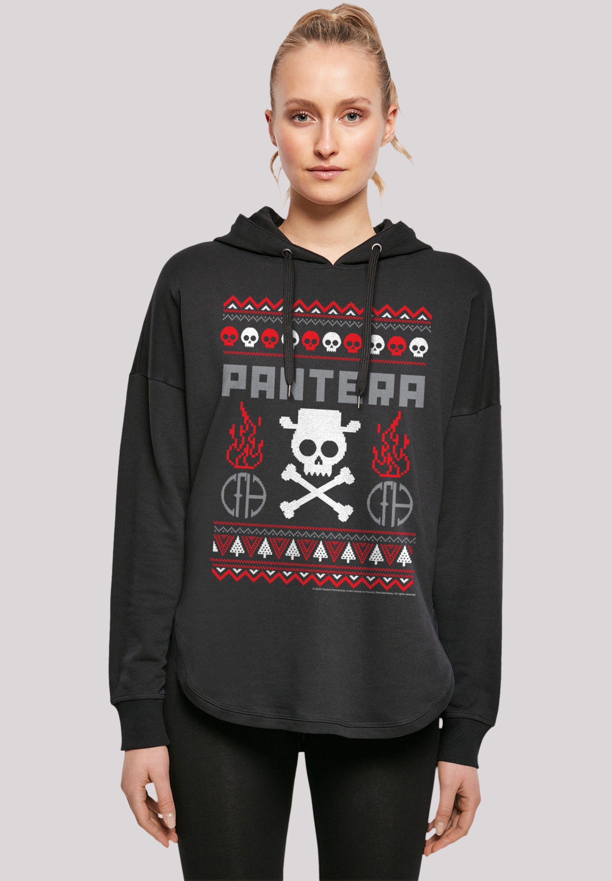 online Sweatshirt Musik, Christmas«, | kaufen I\'m Band, Weihnachten Logo »Pantera F4NT4STIC walking