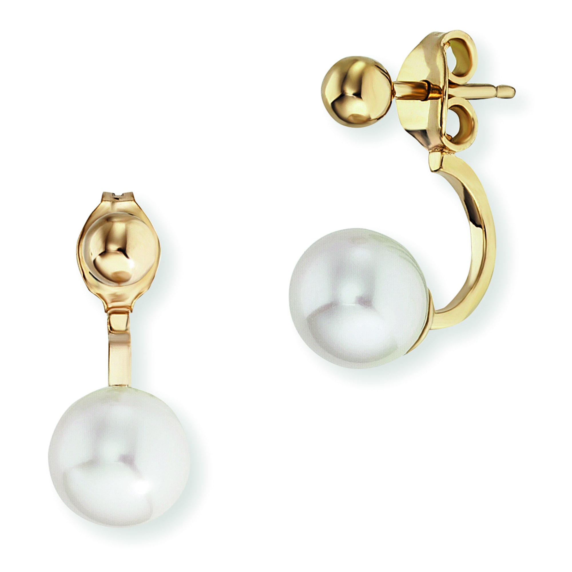 CAÏ Paar Ohrstecker »925-/ Sterling Silber vergoldet Perlen« online kaufen  | I\'m walking