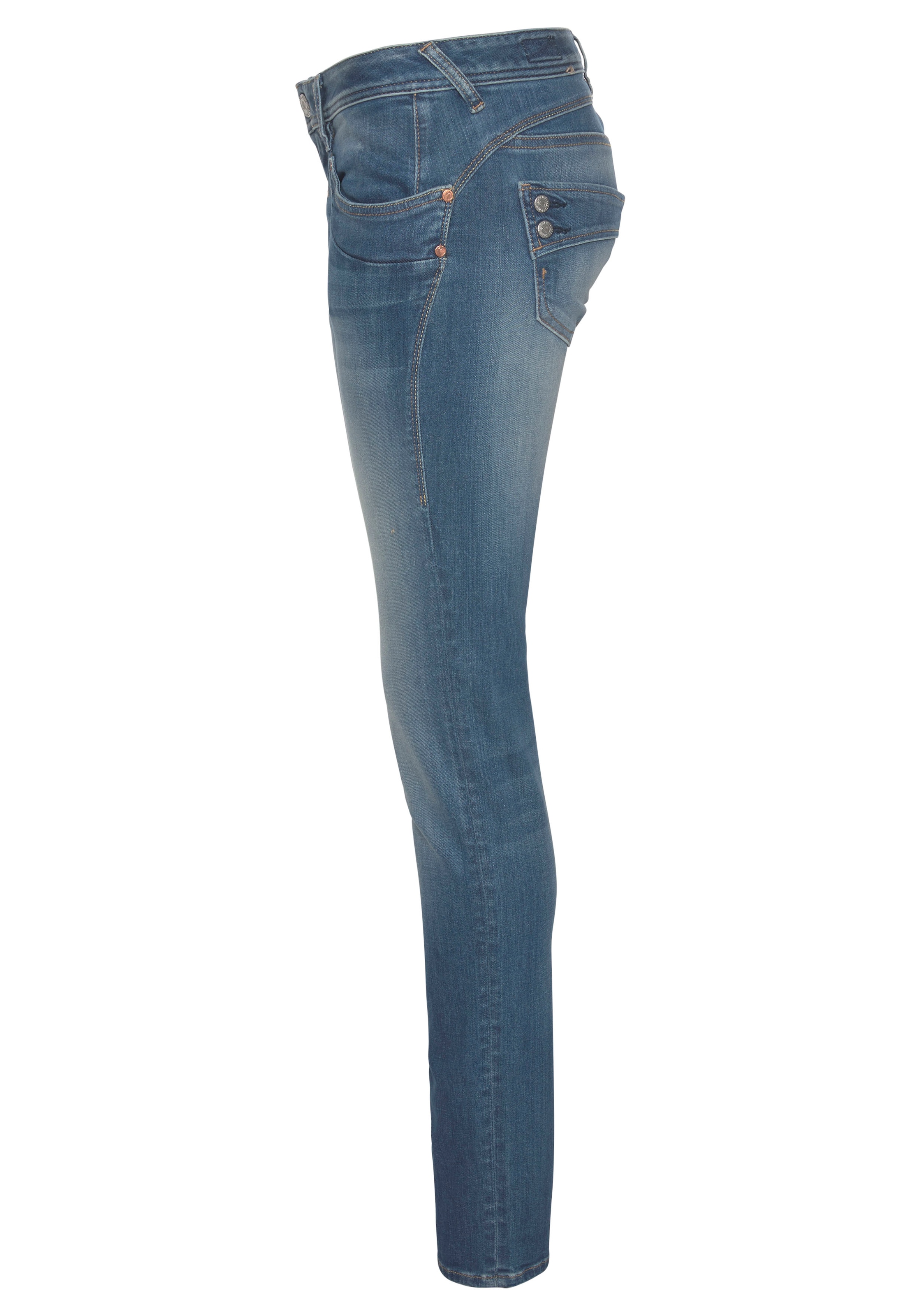 Slim-fit-Jeans »PIPER Herrlicher dank Technology ORGANIC«, SLIM umweltfreundlich kaufen Kitotex