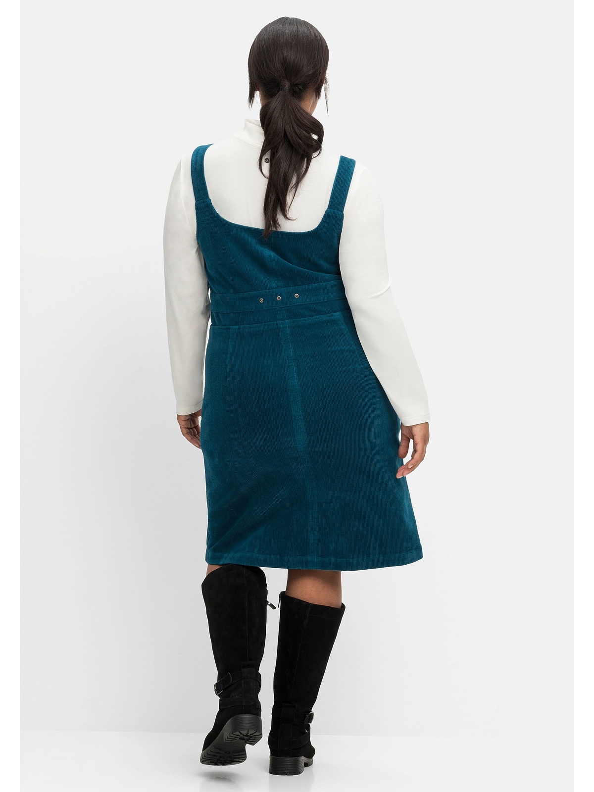 sheego by Joe Browns Trägerkleid »Große Größen«, aus Cord, mit Druckknöpfen  und Taschen kaufen | I\'m walking