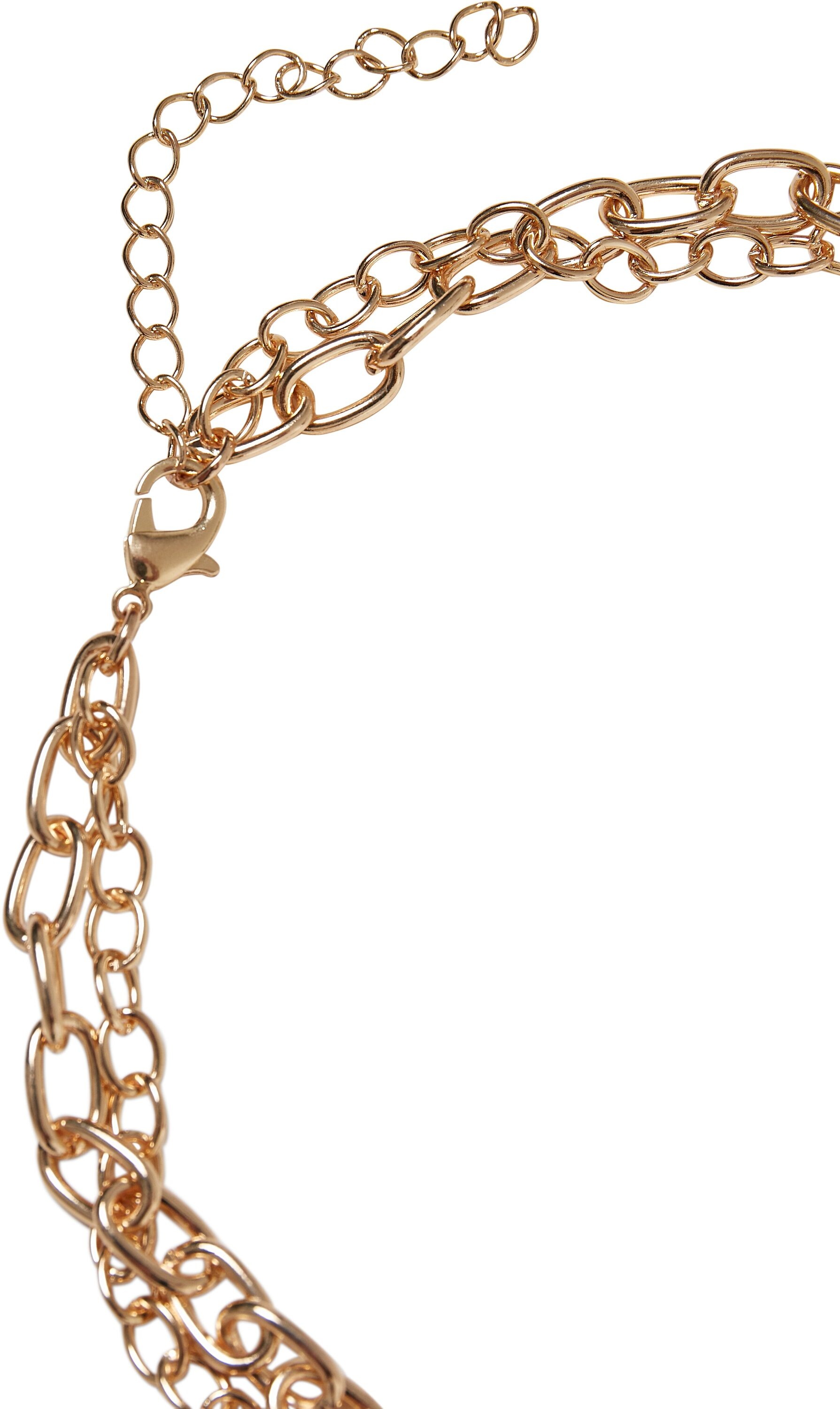 URBAN CLASSICS Edelstahlkette »Accessoires Madonna Layering Necklace«  bestellen | I'm walking