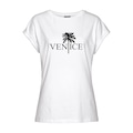 Venice Beach Rundhalsshirt, mit Frontdruck