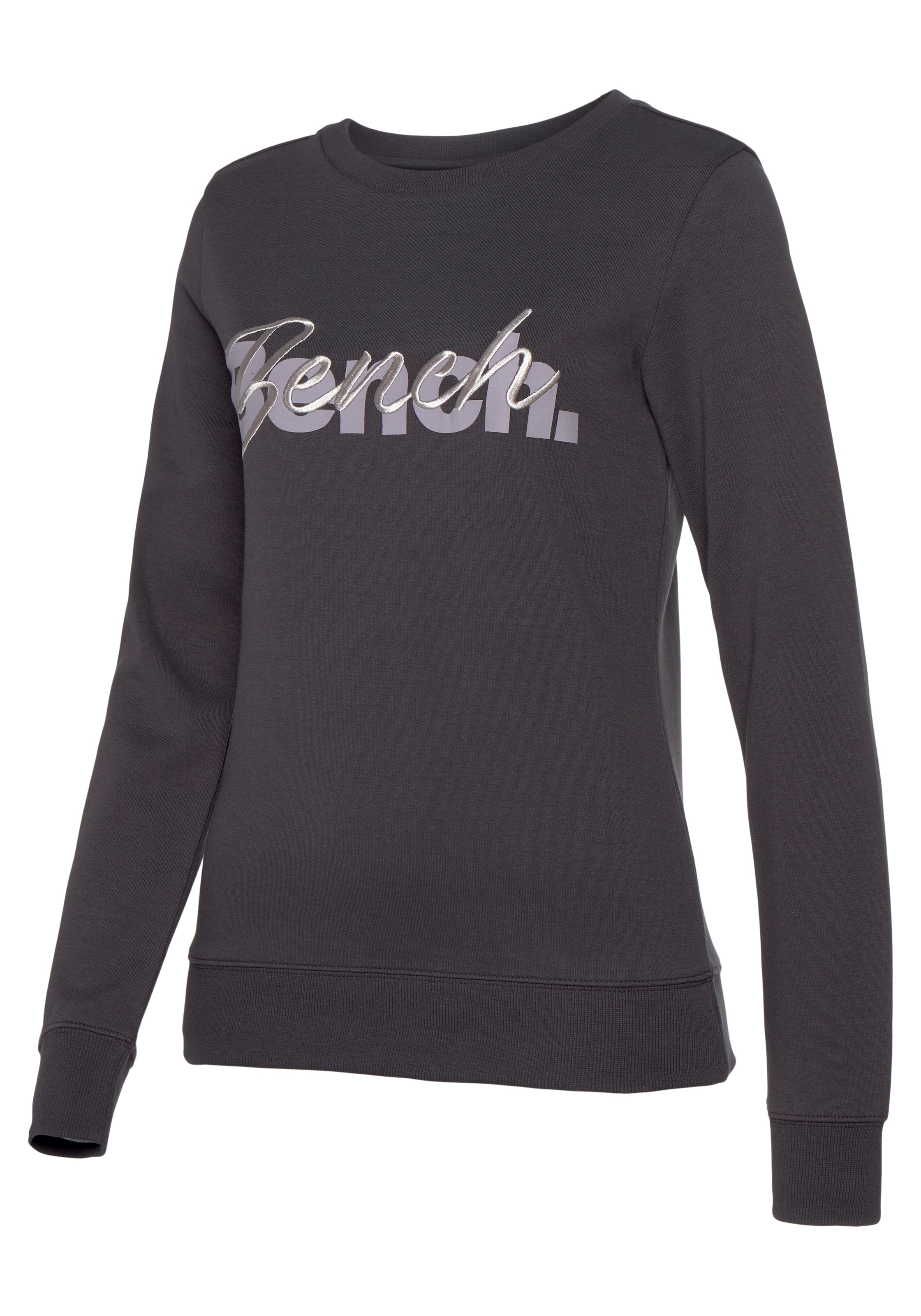 und Sweatshirt, mit Loungewear Loungeanzug Bench. Logodruck online I\'m | Stickerei, walking