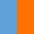 hellblau-orange