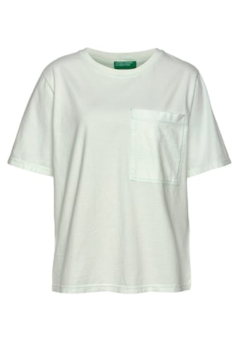 United Colors of Benetton T-Shirt, mit einer großen, aufgesetzten Brusttasche kaufen