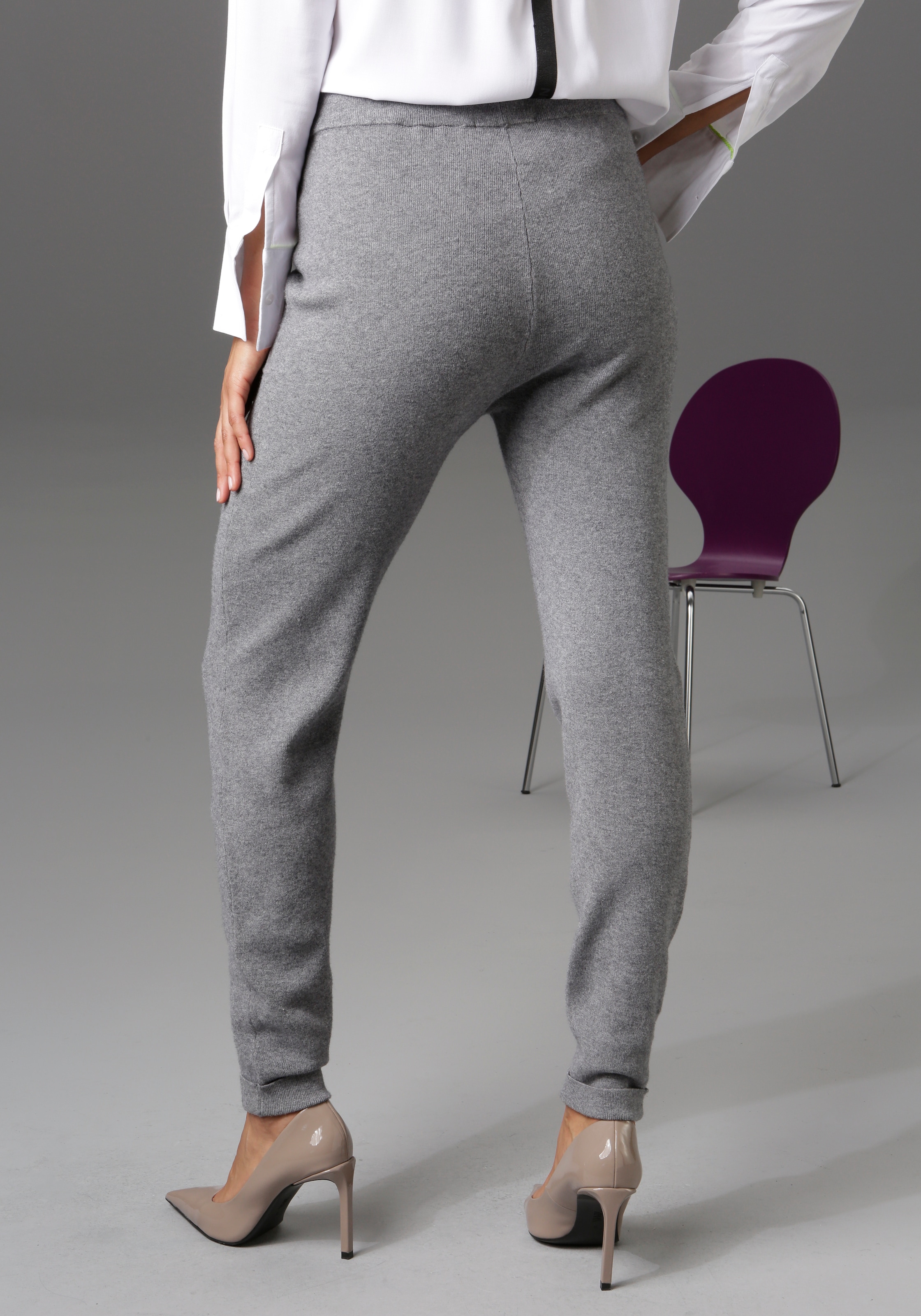Aniston CASUAL Strickhose, mit 2 aufgesetzten Taschen kaufen | I\'m walking