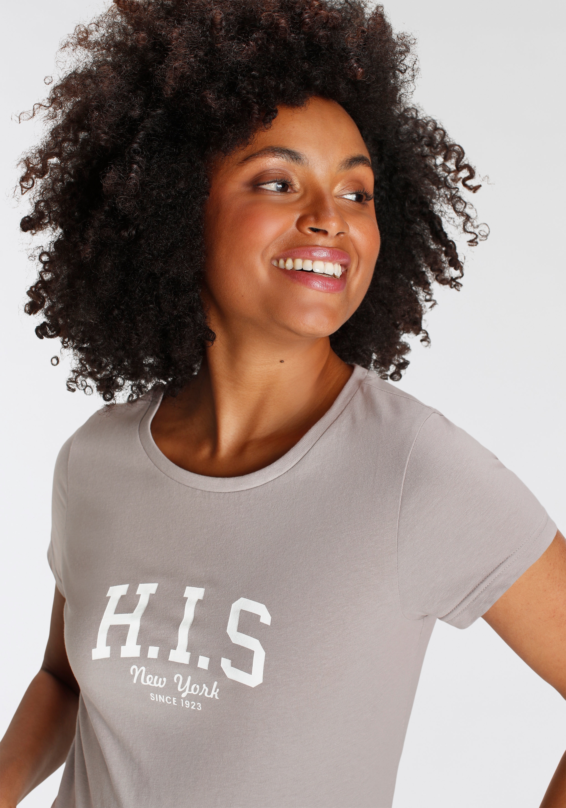 H.I.S | Logo-Print kaufen mit vorne I\'m walking T-Shirt,