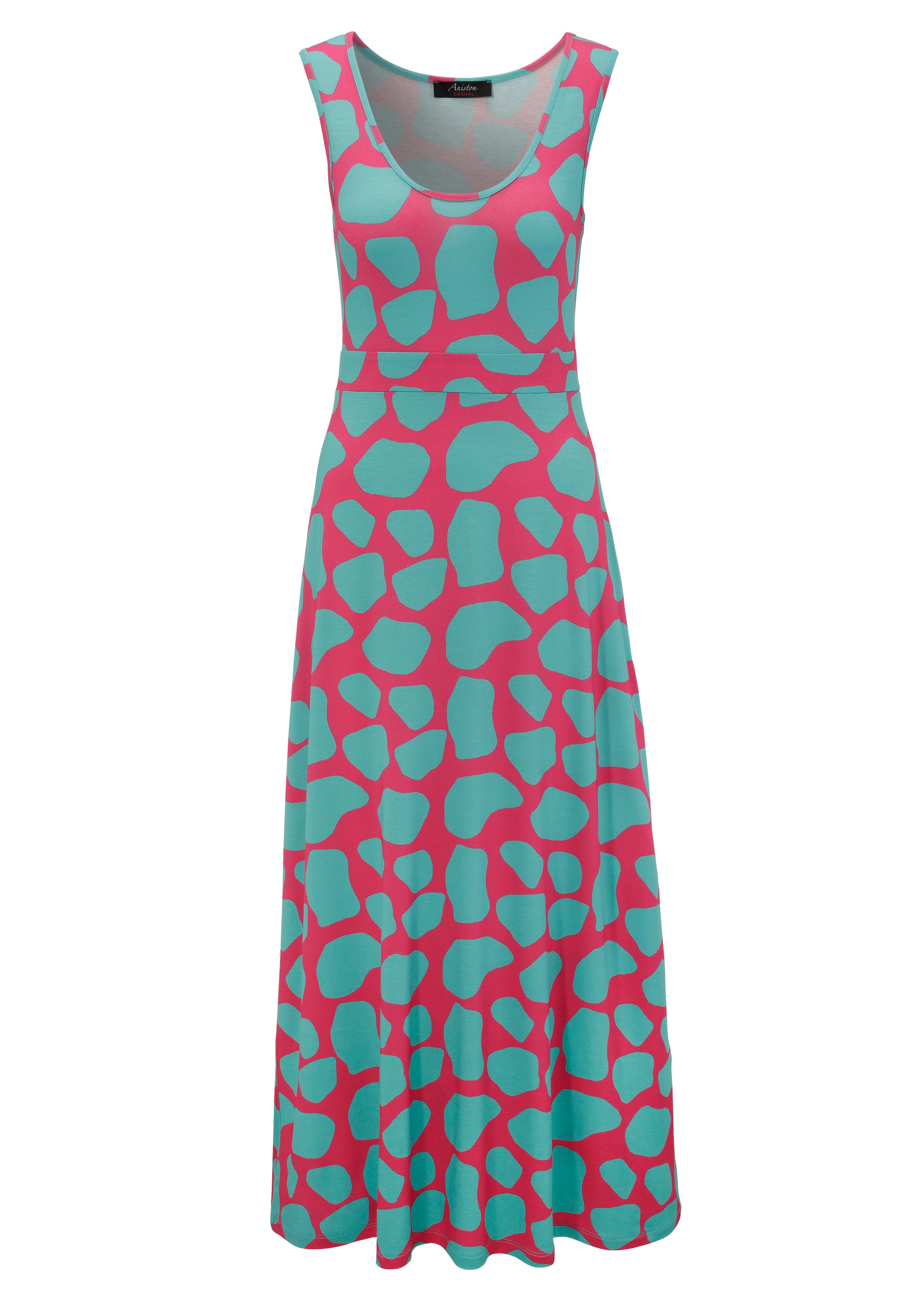 Aniston CASUAL Sommerkleid, farbintensivem mit Druck extravagantem, shoppen