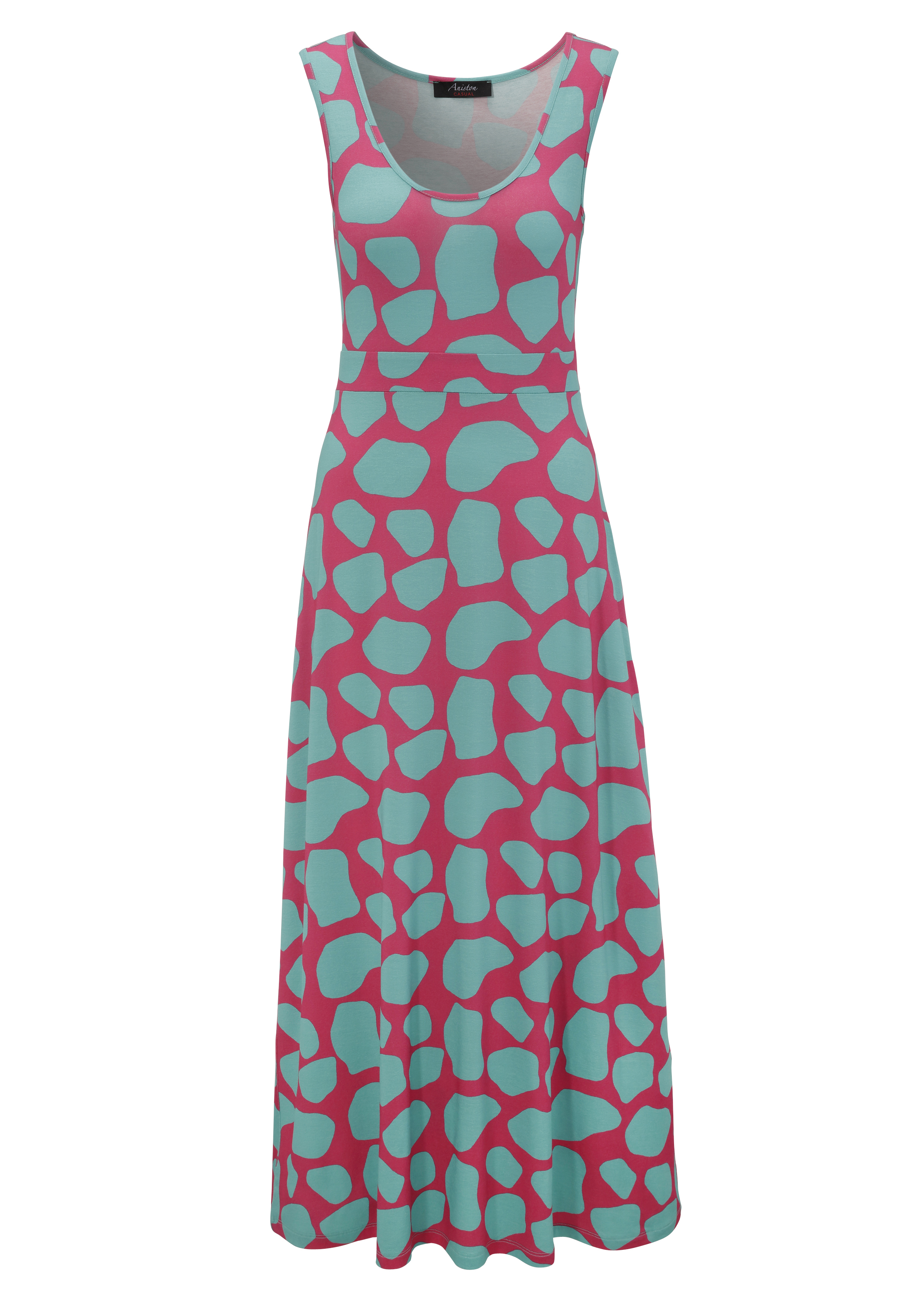Sommerkleid, mit extravagantem, farbintensivem Druck