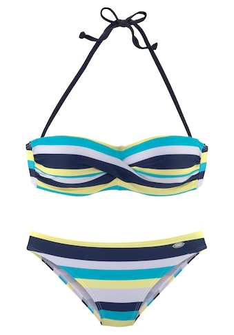 Venice Beach Bandeau-Bikini, mit Streifen kaufen