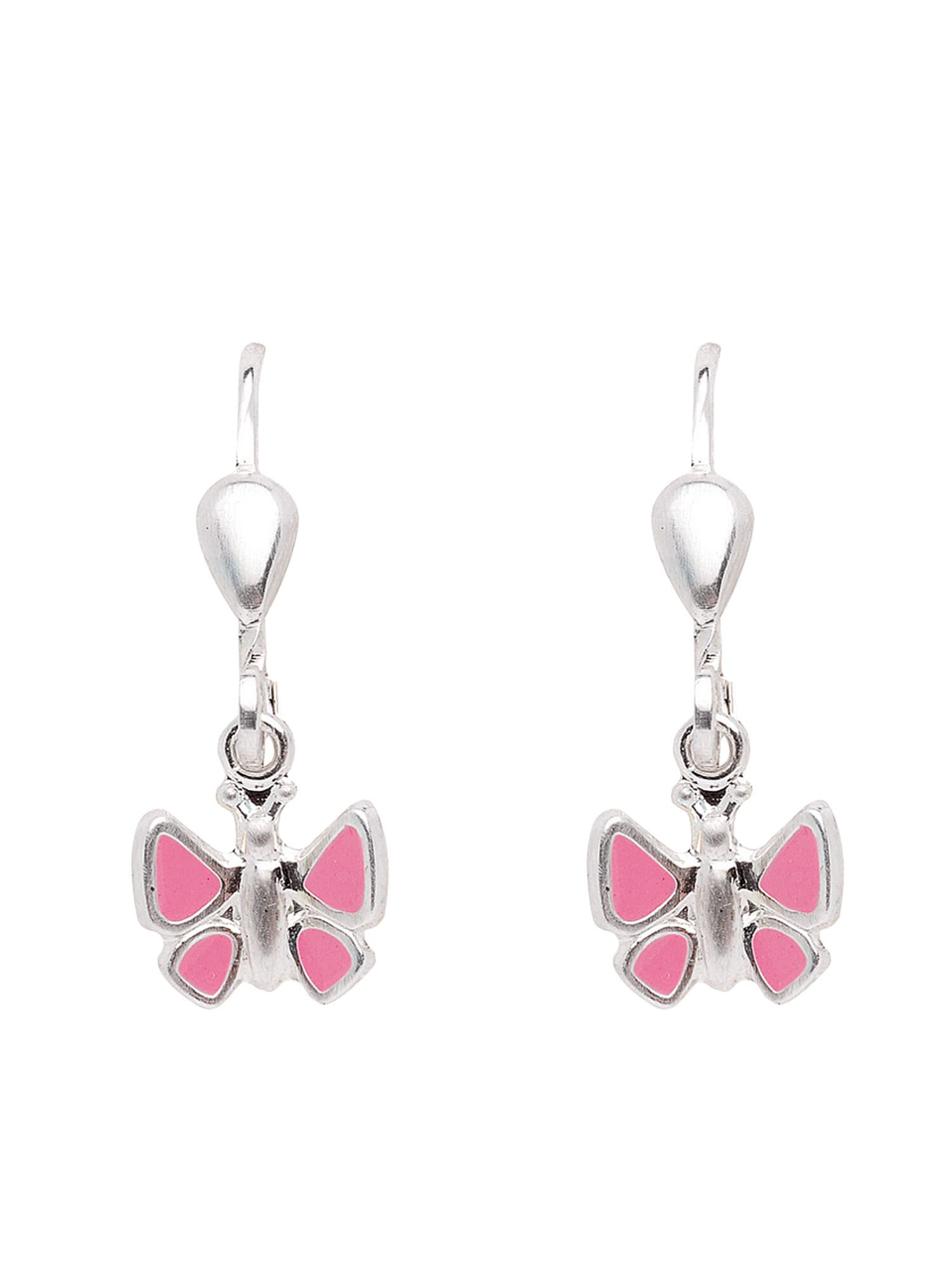 Damen Ohrringe Ohrhänger Paar Silberschmuck Schmetterling Silber Ohrhänger Adelia´s 925 für