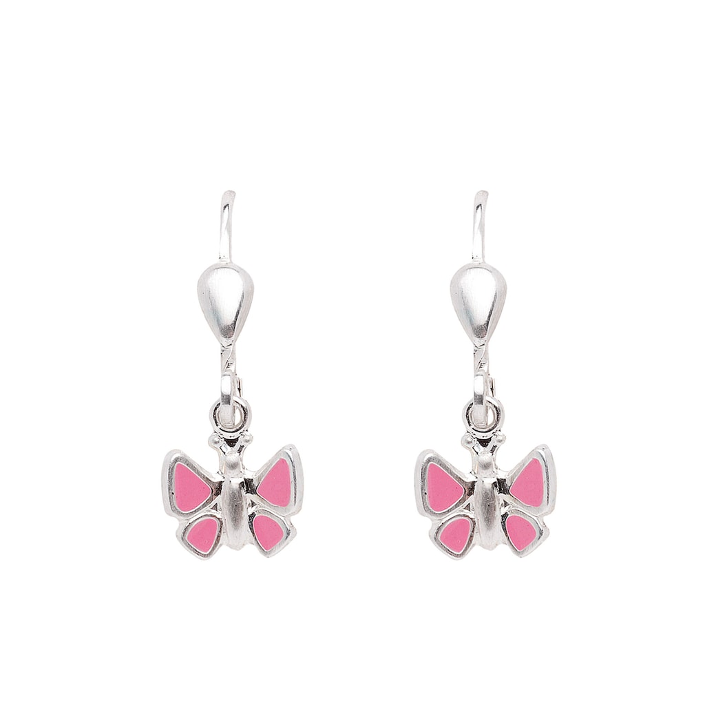 Adelia´s Paar Ohrhänger 925 Silber Ohrringe Ohrhänger Schmetterling  Silberschmuck für Damen