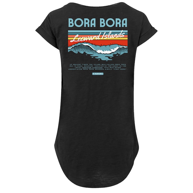 F4NT4STIC T-Shirt »PLUS SIZE Bora Bora Leewards Island«, Print bestellen
