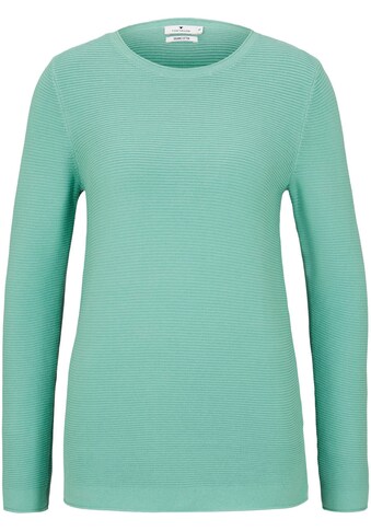 TOM TAILOR Strickpullover, in Streifen Stuktur kaufen TOM TAILOR Strickpullover, in Streifen Stuktur kaufen