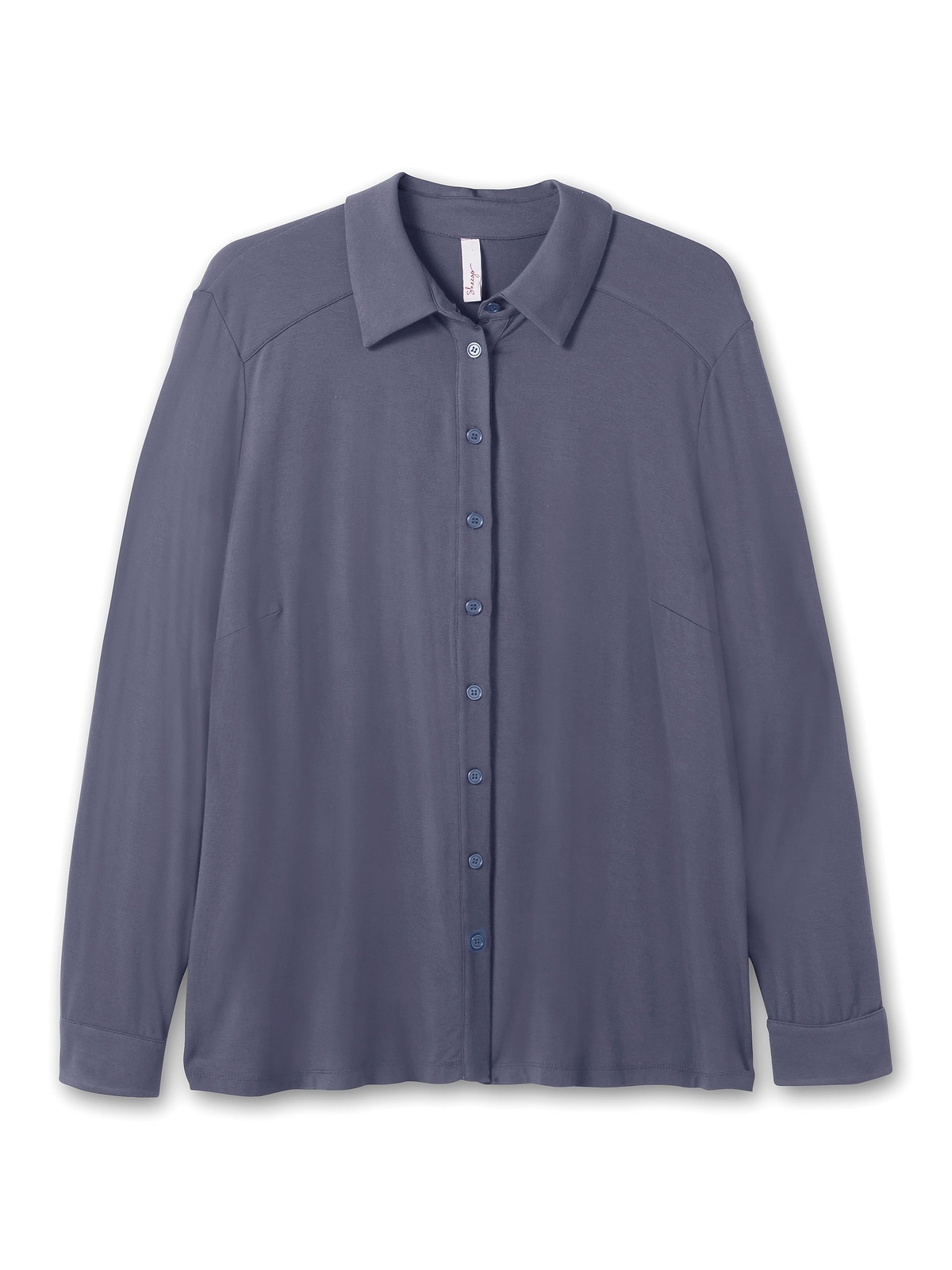 Sheego walking Größen«, | Viskose-Jersey aus Hemdbluse kaufen »Große I\'m elastischem