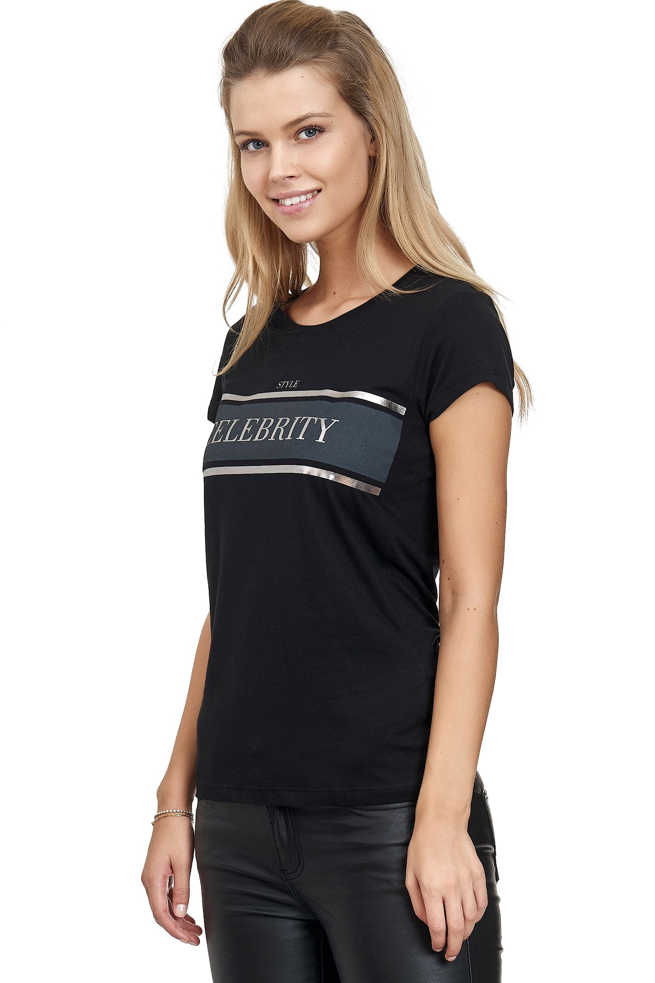 Decay T-Shirt, mit | walking shoppen I\'m Glanz-Aufdruck