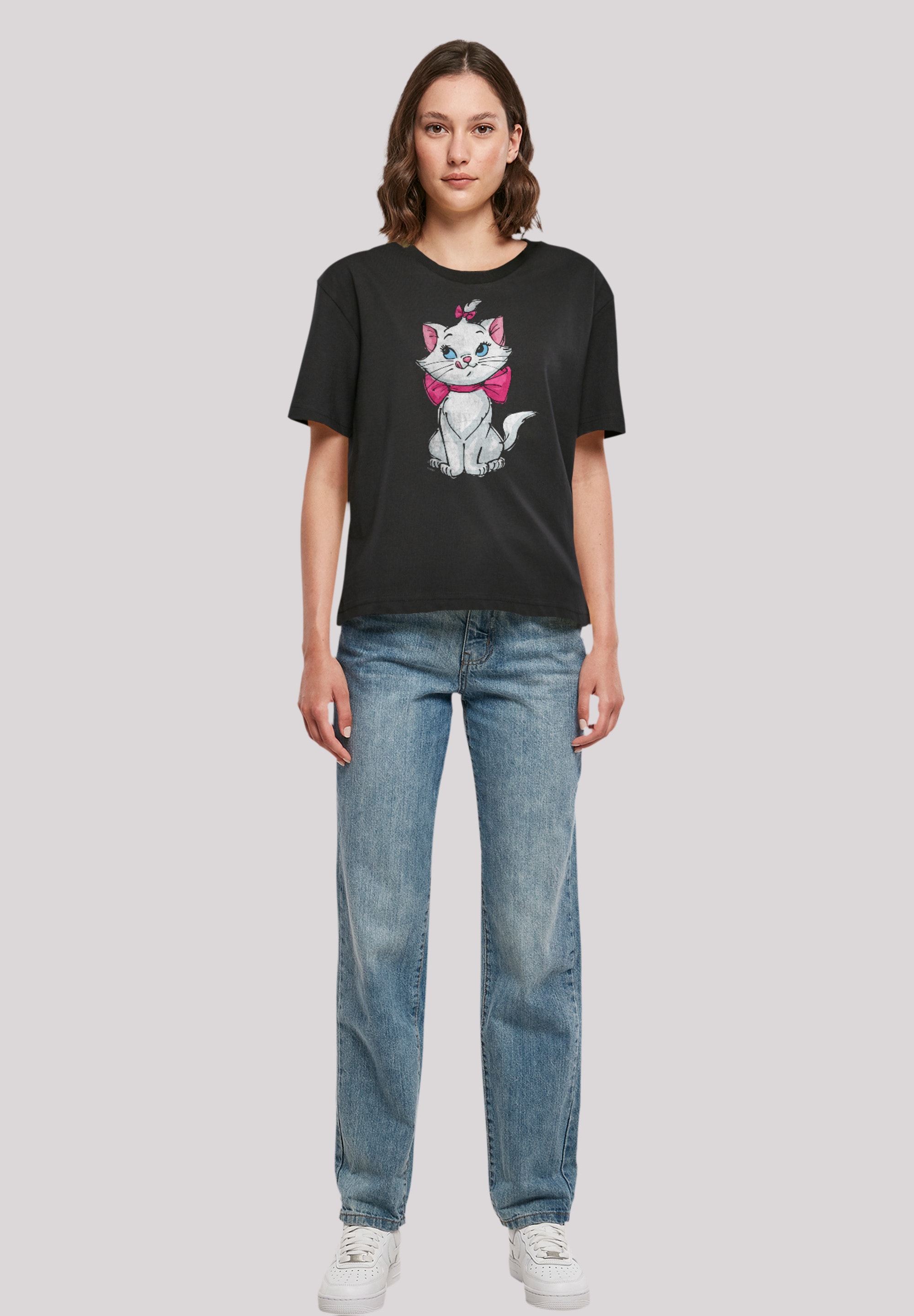 F4NT4STIC T-Shirt Aristocats I\'m | Cutie«, Premium Pure »Disney walking Qualität