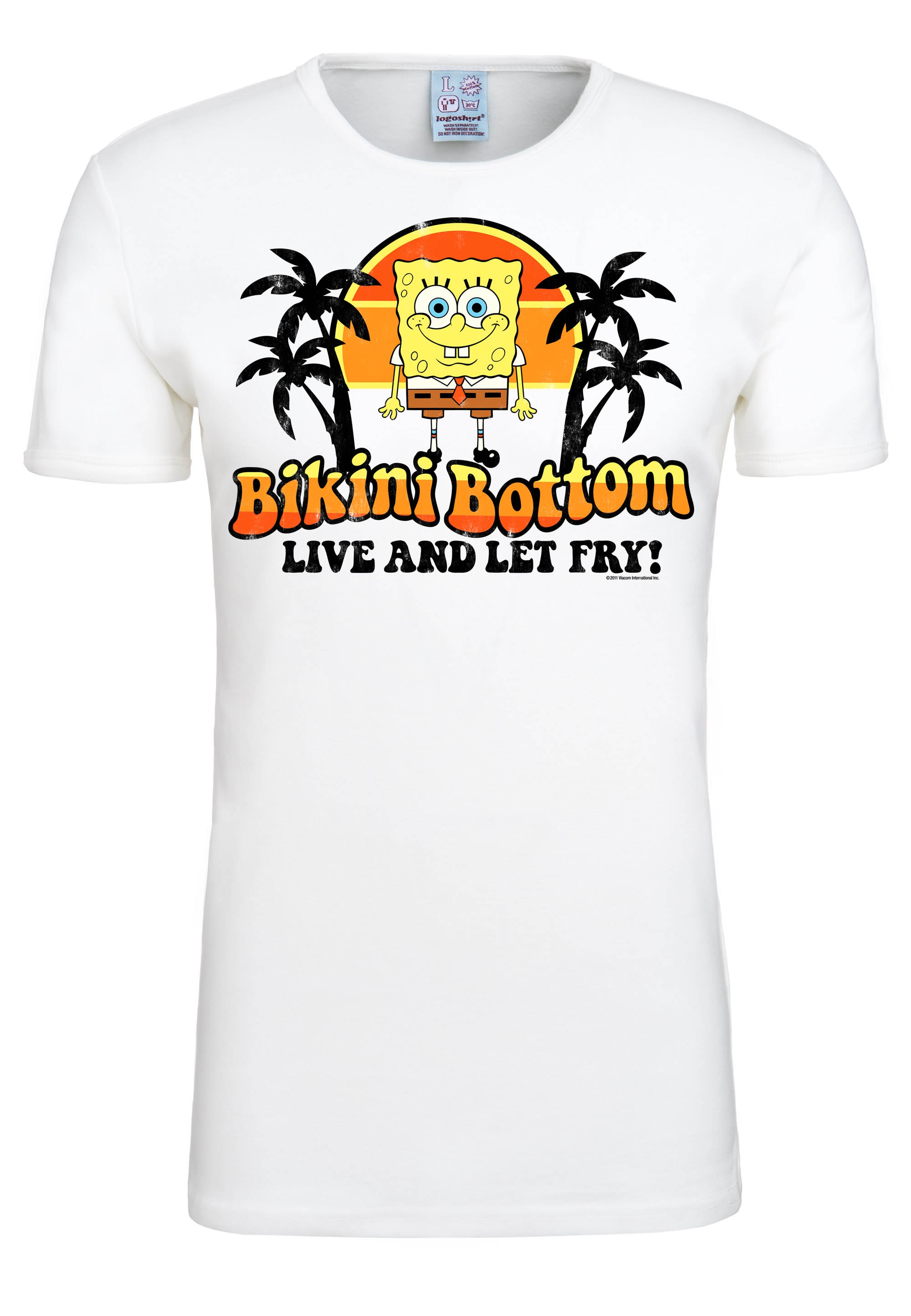 bestellen Originaldesign Bikini – T-Shirt »Spongebob LOGOSHIRT Bottom«, lizenzierten mit