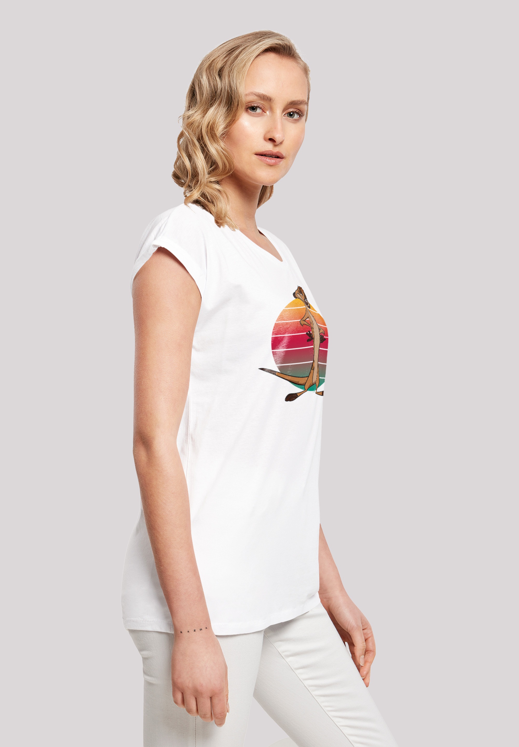 F4NT4STIC T-Shirt »Disney König der I\'m Löwen Sunset«, walking Print | Timon bestellen