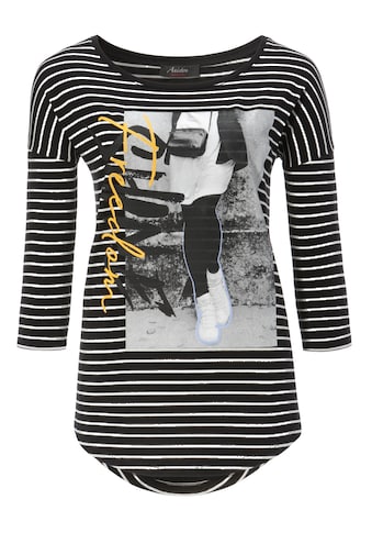 Aniston CASUAL Rundhalsshirt, mit Foliendruck und Statement-Schriftzug kaufen