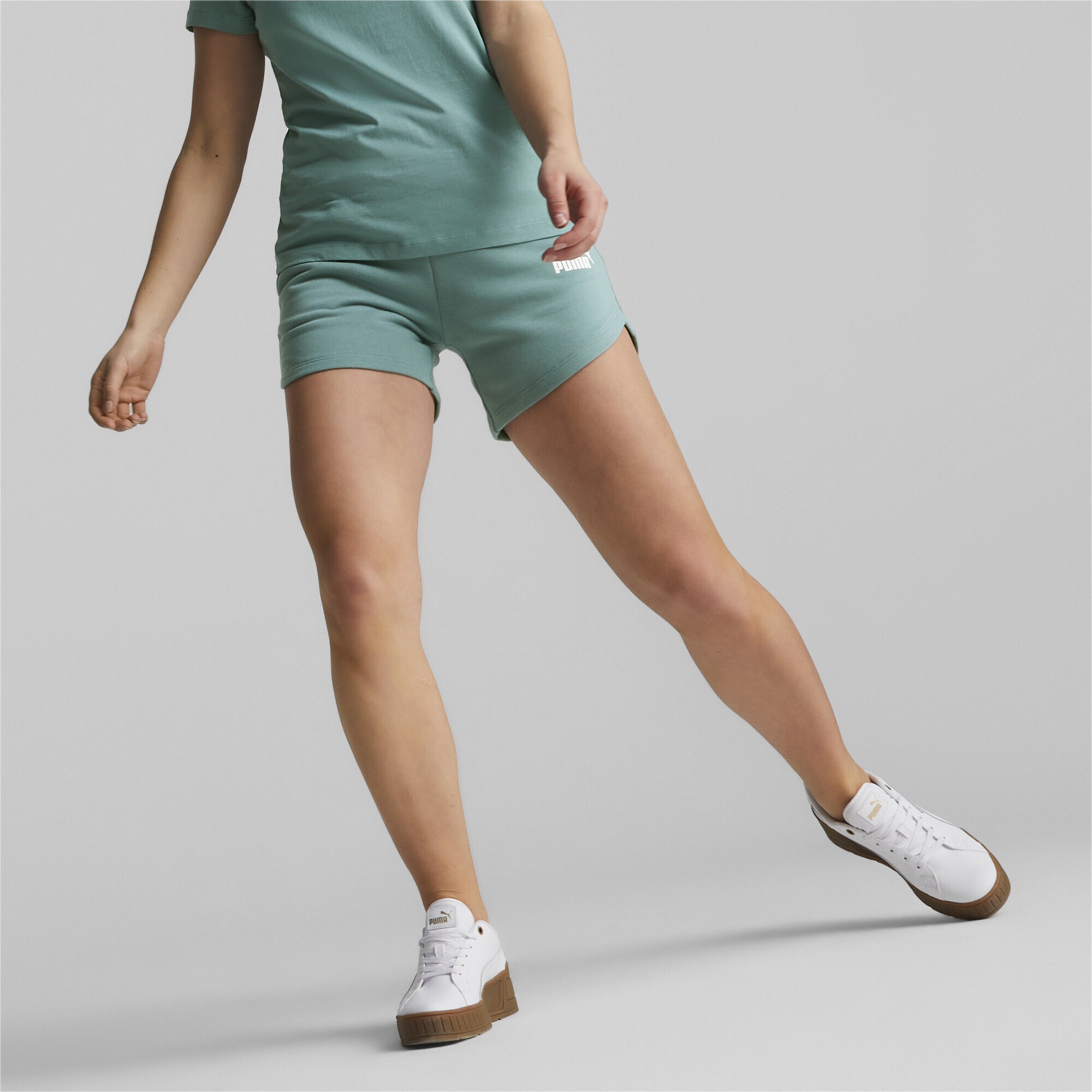 PUMA Sporthose »Essentials Hochgeschnittene online Damen« Shorts