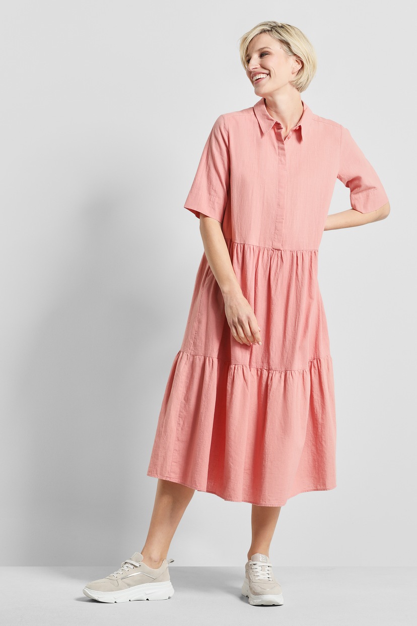 Saint Tropez Sommerkleid »EdaSZ kaufen I\'m Ärmel 3/4 Dress«, walking | und Volant mit
