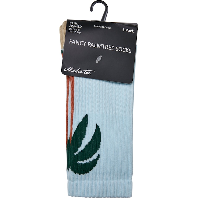 MisterTee Freizeitsocken »Accessoires Fancy Palmtree Socks 3-Pack«, (1  Paar) im Onlineshop | I\'m walking